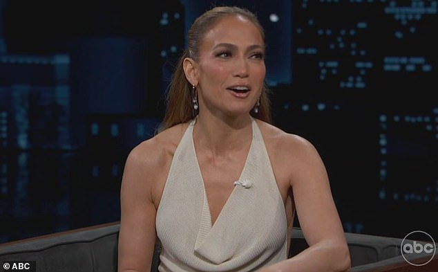 Jennifer Lopez promoted her action film Atlas on Jimmy Kimmel Live on Monday without addressing divorce rumors about her marriage to Ben Affleck