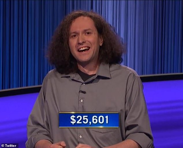 Danger!  viewers were left stunned by a shakeup in the show's eligibility rules, which allowed contestant Grant DeYoung (pictured) to compete in the Tournament of Champions