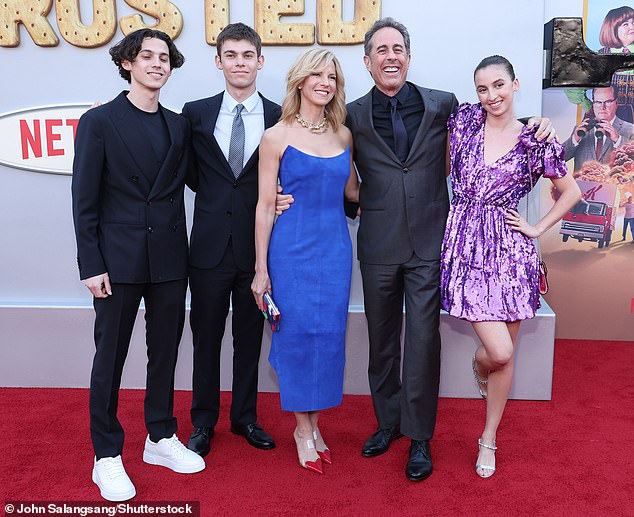 Seinfeld and his wife Jessica have three children: Sascha, 23, Julian, 21, and Shepherd, 18. Sascha is a Duke alum while Julian is still in college.