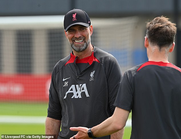 Jurgen Klopp has urged fans to be patient when it comes to the debut of his successor Arne Slot