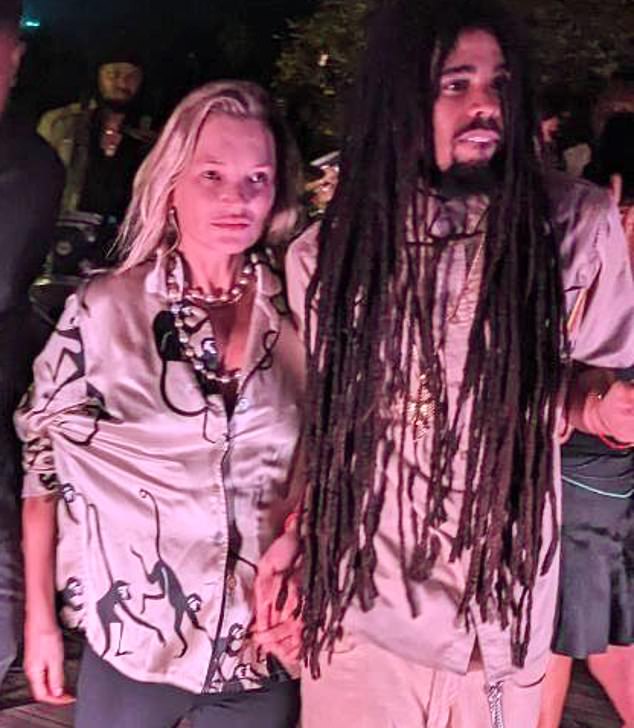 Pictures recently emerged of Kate holding hands with Bob Marley's reggae star grandson, 27, in Turkey - while she is still known to be in a relationship with partner Count Nikolai von Bismarck
