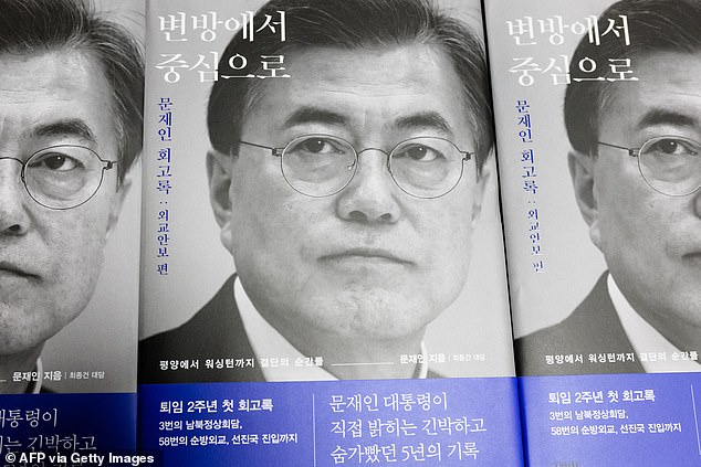 Former South Korean President Moon Jae-in's recently published memoir, titled 