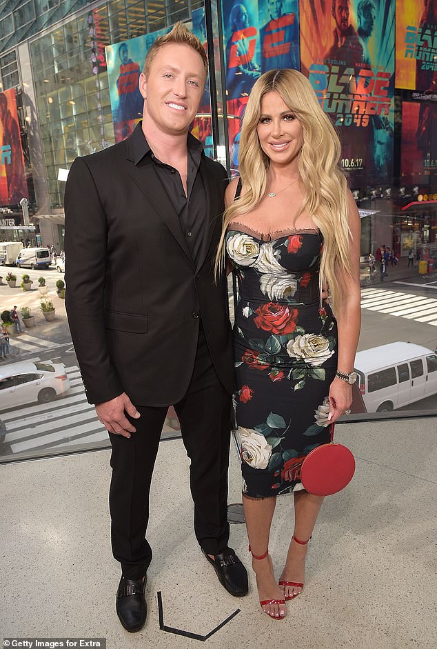 Kim Zolciak and her estranged husband Kroy Biermann will make separate trips to their shared bedroom closet during their divorce under a new court order;  seen in 2017