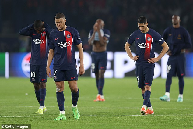 Kylian Mbappe led the PSG stars who were destroyed by L'Equipe in their infamous ratings after being dumped out of the Champions League by Dortmund