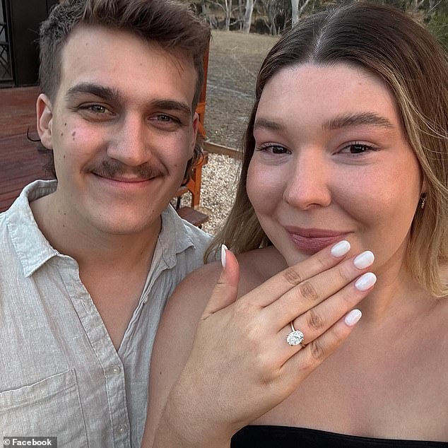 Just three weeks before the horror crash, Ms McLean's long-term boyfriend Harry Perez proposed and the couple had already started planning their wedding
