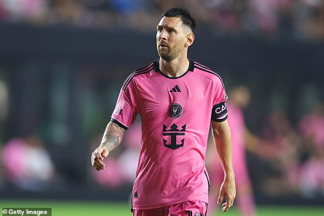 Lionel Messi was excluded from the scoresheet for the second match in a row on Saturday evening