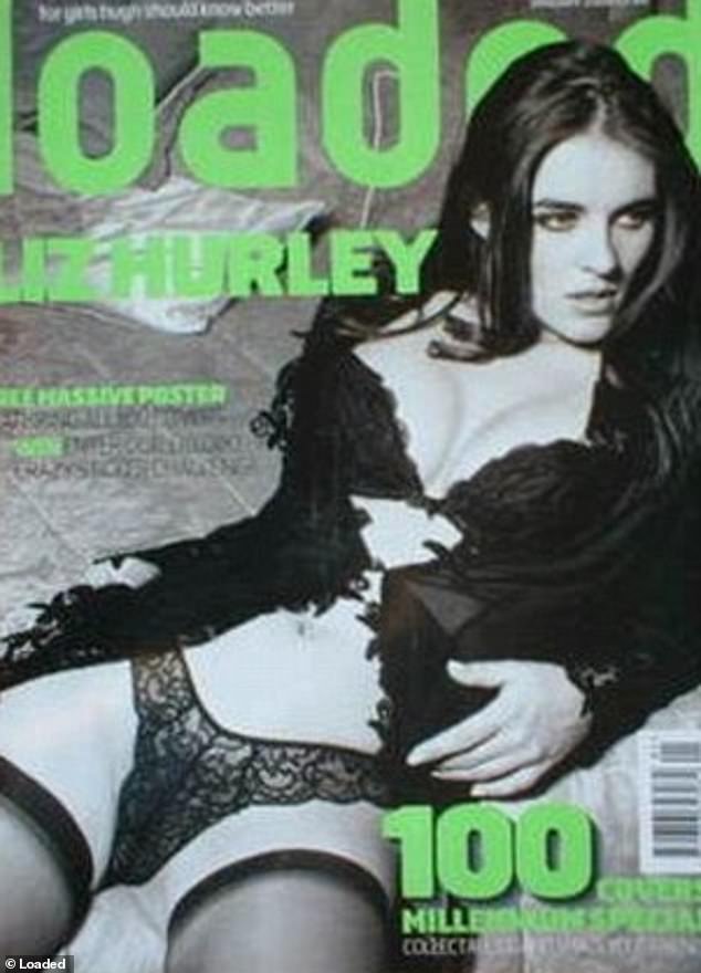 Hurley originally starred as Loaded cover girl when the magazine's print edition launched in the UK in 1994