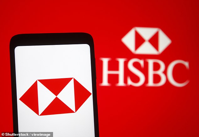 Boost: HSBC is up 12 per cent this year, giving the bank a value of £130 billion