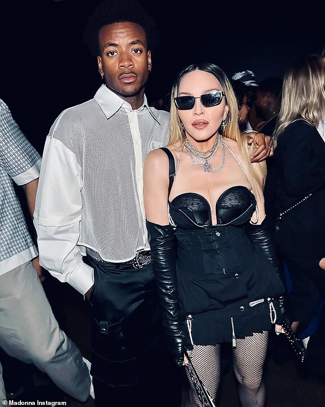 Madonna's son David Banda reportedly has a new love interest, marking his first serious relationship;  seen with his mother at the Off-White Party