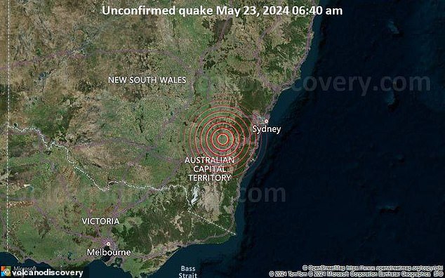 A magnitude 3.9 earthquake has struck near Goulburn in southern NSW