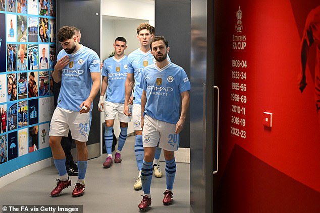 Man City were left shocked after a disastrous first half at Wembley in the FA Cup final