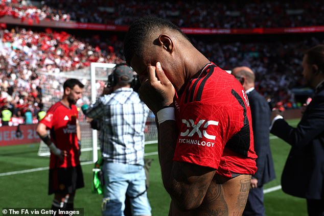 The emotions of the season all boiled over during United's FA Cup victory over Man City