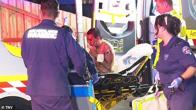 A woman and a man are in hospital with stab wounds after a knife attack in Sydney's west