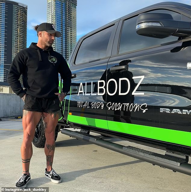 On Wednesday, the 34-year-old personal trainer announced on Instagram that he was launching his own personal training and coaching company