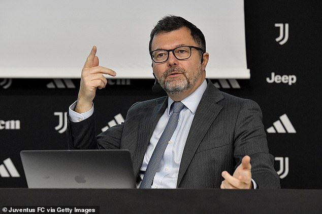 Tuttosport editor Guido Vaciago (pictured) claims the Italian boss threatened to punch him in the face and pull out his ears during an angry altercation after Juventus' win over Atalanta