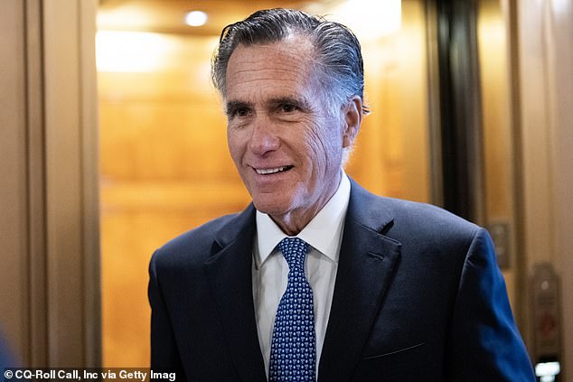Republican Senator Mitt Romney was asked Tuesday about South Dakota Republican Governor Kristi Noem's dog killing scandal after a dog-related scandal tarnished his presidential runs in 2008 and 2012
