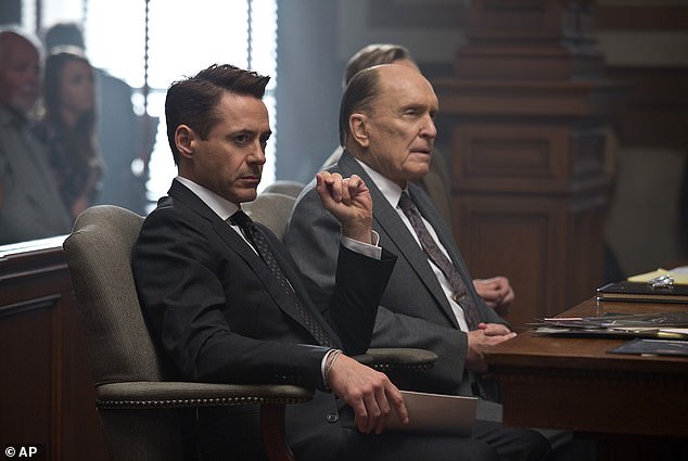 (From left to right) Robert Downey Jr.  and Robert Duvall star in the 2014 film The Judge, which recently became the top streaming movie on Netflix