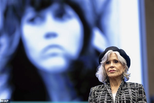 The actress and noted anti-Vietnam War activist was recognized by Los Angeles County in honor of her 