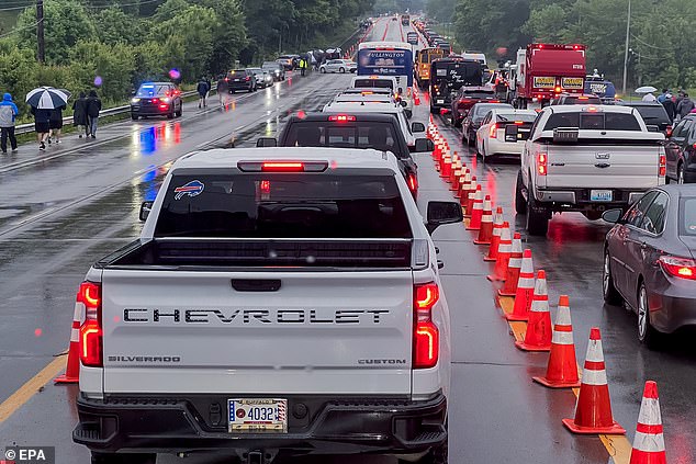 The second round of the PGA Championship was postponed Friday due to a fatal accident near Valhalla Golf Club