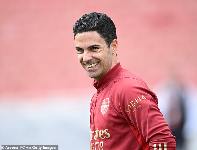 Mikel Arteta could tempt potential signings with a Premier League crown if all goes to plan on Sunday