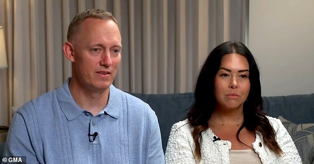 Bryan Hagerich and his wife, Ashley, say he has endured a 