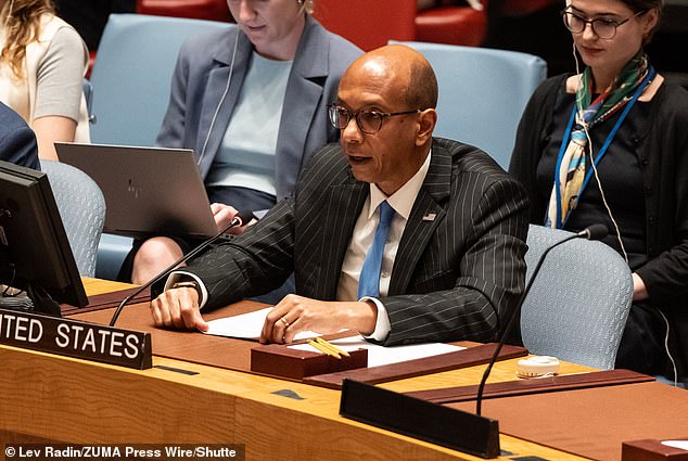 US Ambassador Robert Wood made the first accusation to the UN on Monday