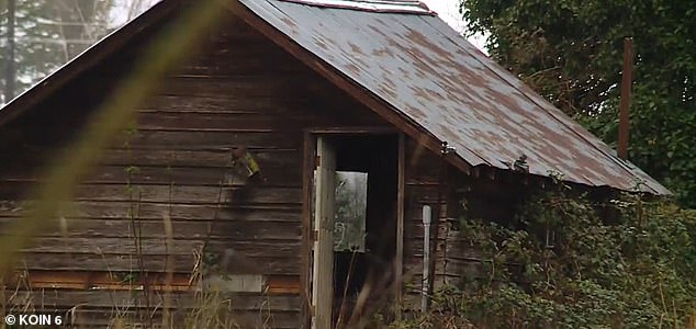 Speaks' body was found three weeks after her death on an abandoned property in Ridgefield, seen here