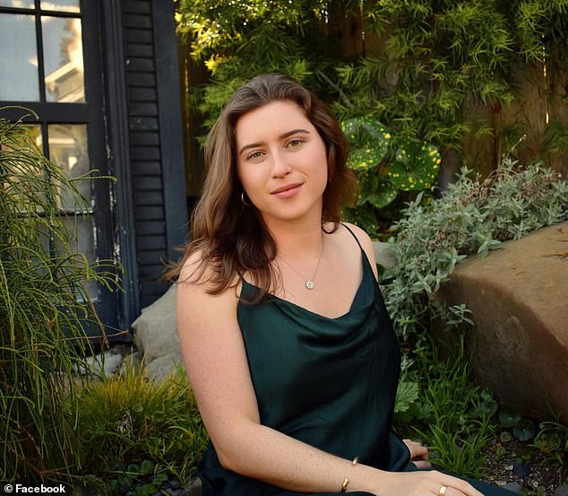 Lily Greenberg Call (pictured), 26, resigned from her position as a staffer at the Ministry of the Interior on Wednesday, citing US involvement in 'Israel's genocide'