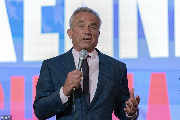 Independent presidential candidate Robert F. Kennedy Jr.  leaned into the 