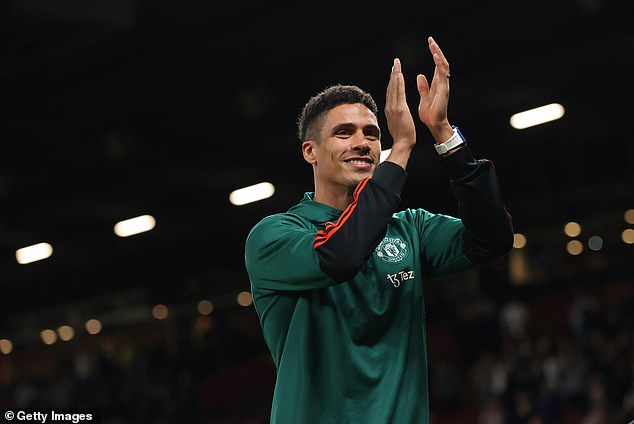 Raphael Varane said goodbye to Old Trafford last night ahead of his impending departure from Man United