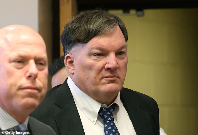 Investigators and state police swarmed the Massapequa Park home of alleged Gilgo Beach serial killer Rex Heuermann (photo in court in February) with a new search warrant