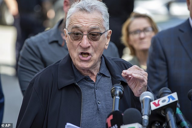 Robert De Niro will no longer be honored at the National Association of Broadcasters awards ceremony following his anti-Trump tirade outside the former president's criminal trial