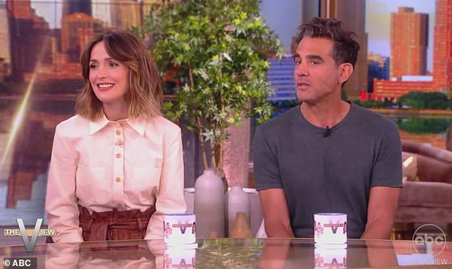 Rose Byrne and Bobby Cannavale made rare comments about their two sons during an appearance on The View on Tuesday