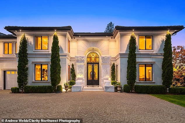 Russell Wilson and his pop star wife Ciara sold their mansion in Bellevue, WA, for $21.25 million