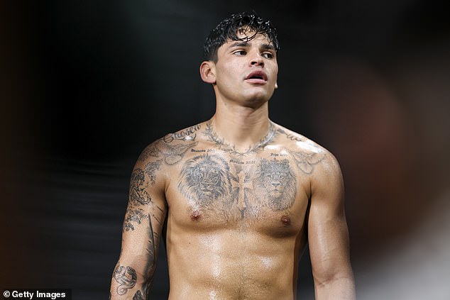 Ryan Garcia offered to step in if the heavyweight icon cannot fight Jake Paul next month