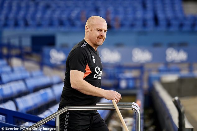 Sean Dyche admits Everton's recruitment plans have been put on hold until a takeover is completed