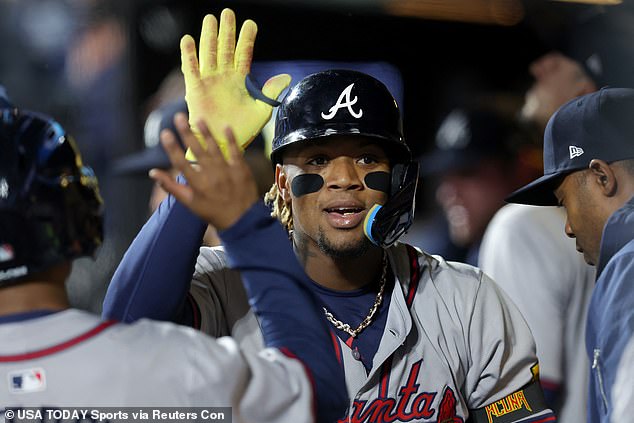 The 26-year-old Acuna, born in Venezuela, is considered one of the most feared hitters in the MLB