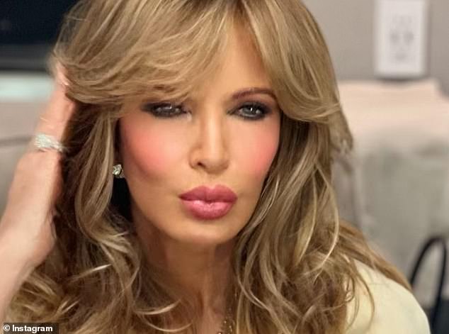 She was featured on the most popular TV show of the 1970s, which made her a global superstar.  In this new image she is unrecognizable because she is pouting.  Who is this 78 year old beauty?