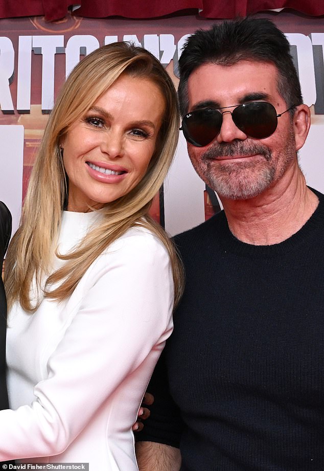 Simon Cowell brought his son Eric and Amanda Holden's daughter Hollie to the Britain's Got Talent auditions on Sunday