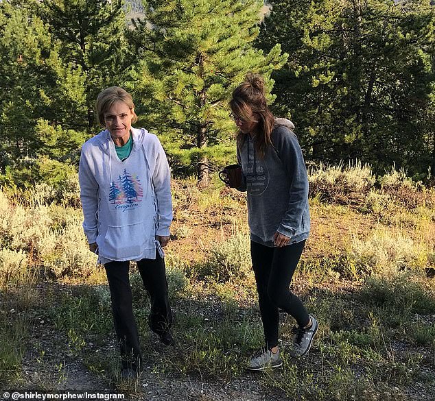 The unearthed photos were taken during a visit by her mother-in-law and sister-in-law Kelly Gillen (left) almost two years before Suzanne went missing on Mother's Day 2020