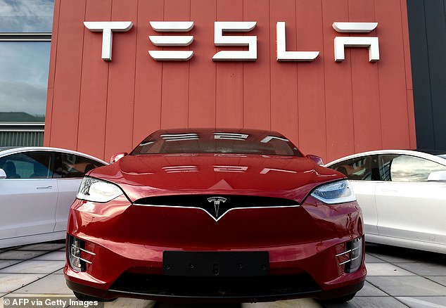 Slow lane: Electric car maker Tesla sold just 13,951 new vehicles last month, according to the European Automobile Manufacturers' Association