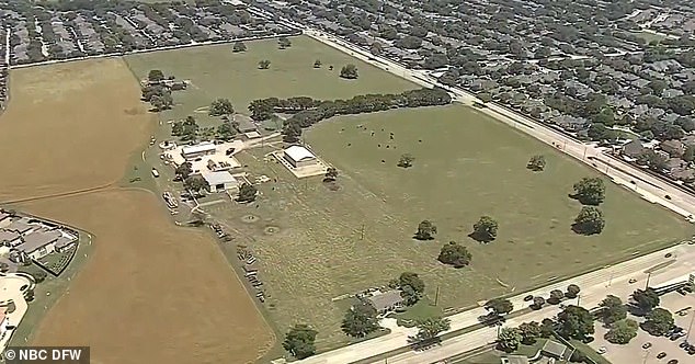 The 13.5-acre portion of the Haggard farm that would be transformed into a Sprouts supermarket, retail space and approximately 33 townhomes