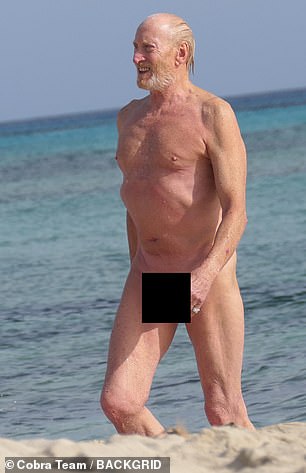 The Crown's Charles Dance, 77, left little to the imagination as he and his girlfriend…