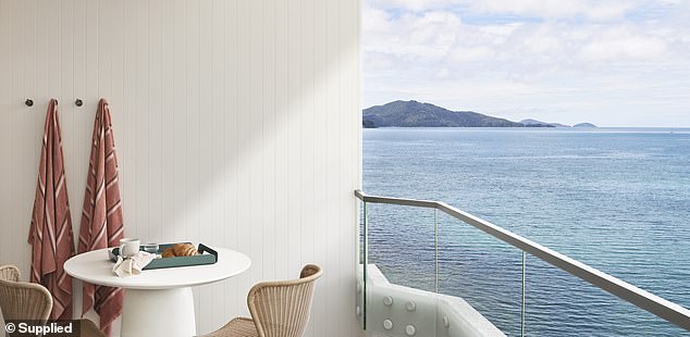 The Sundays offers 59 rooms overlooking the Coral Sea