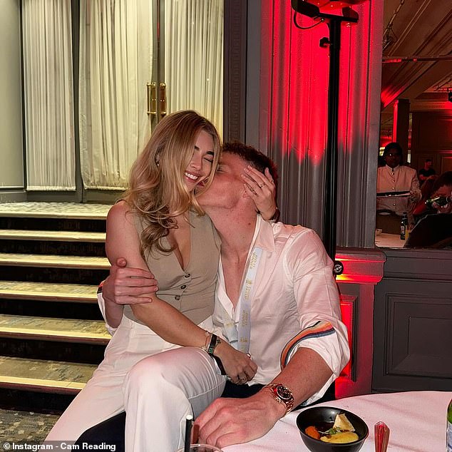 Scott McTominay's WAG, Cam Reading, shared a shot from the afterparty with the midfielder