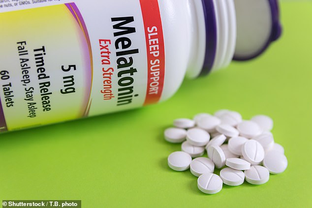 Under NHS guidelines, doctors should not normally prescribe sleep medications to children unless it is for a short-term treatment.  But parents received almost 14,000 prescriptions a week for drugs to help their child sleep.  The NHS currently advises that children with long-term sleep problems can take melatonin (pictured) if a specialist recommends it