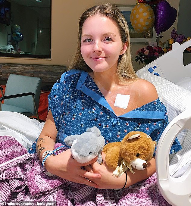 Madison Baloy, from Tampa, Florida, was diagnosed with stage four colon cancer after going to the emergency room for what she thought was a common stomach flu