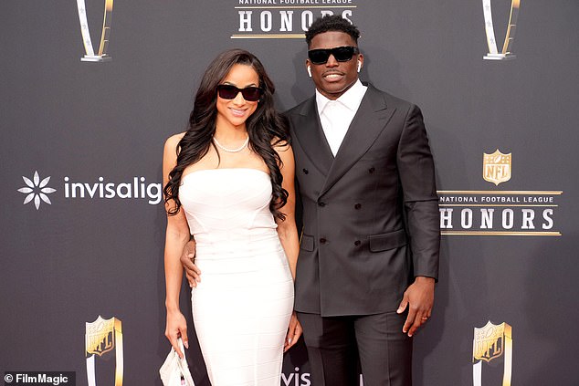 Tyreek Hill and his wife Keeta Vaccaro Hill are ready to welcome their first child together