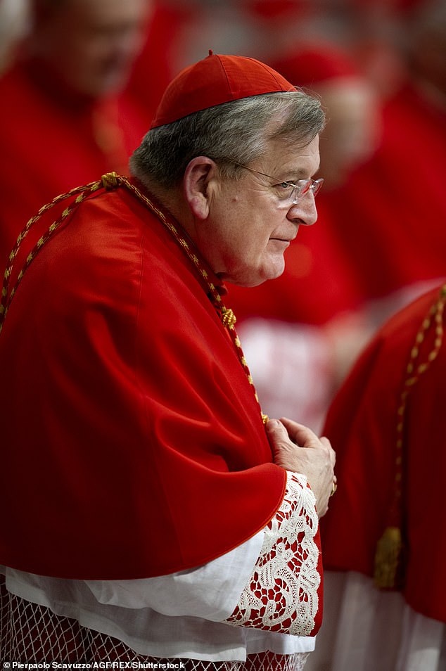 Conservative American Cardinal Raymond Burke was stripped of a number of Vatican privileges last year