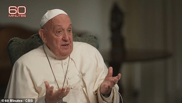 Pope Francis says in an explosive interview that American conservative Catholics have a 'suicidal attitude'